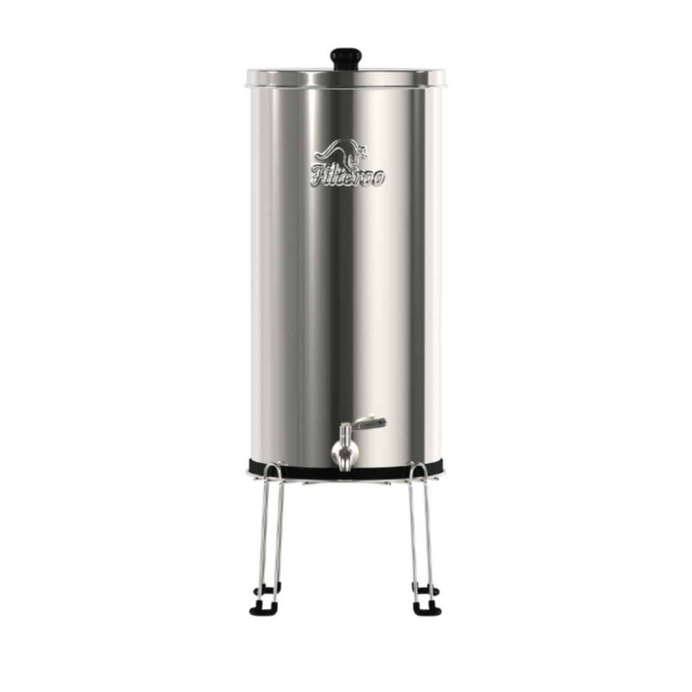 Filteroo® Superoo 5.28 Gallon Stainless Steel Gravity Water Filter